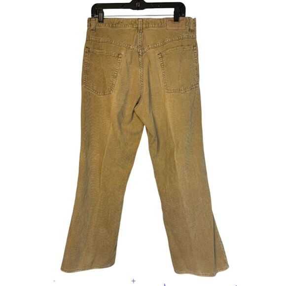American Eagle Men’s Corduroy Pants Sz. 32X30 5-Pocket Tan Vintage - Picture 7 of 9
